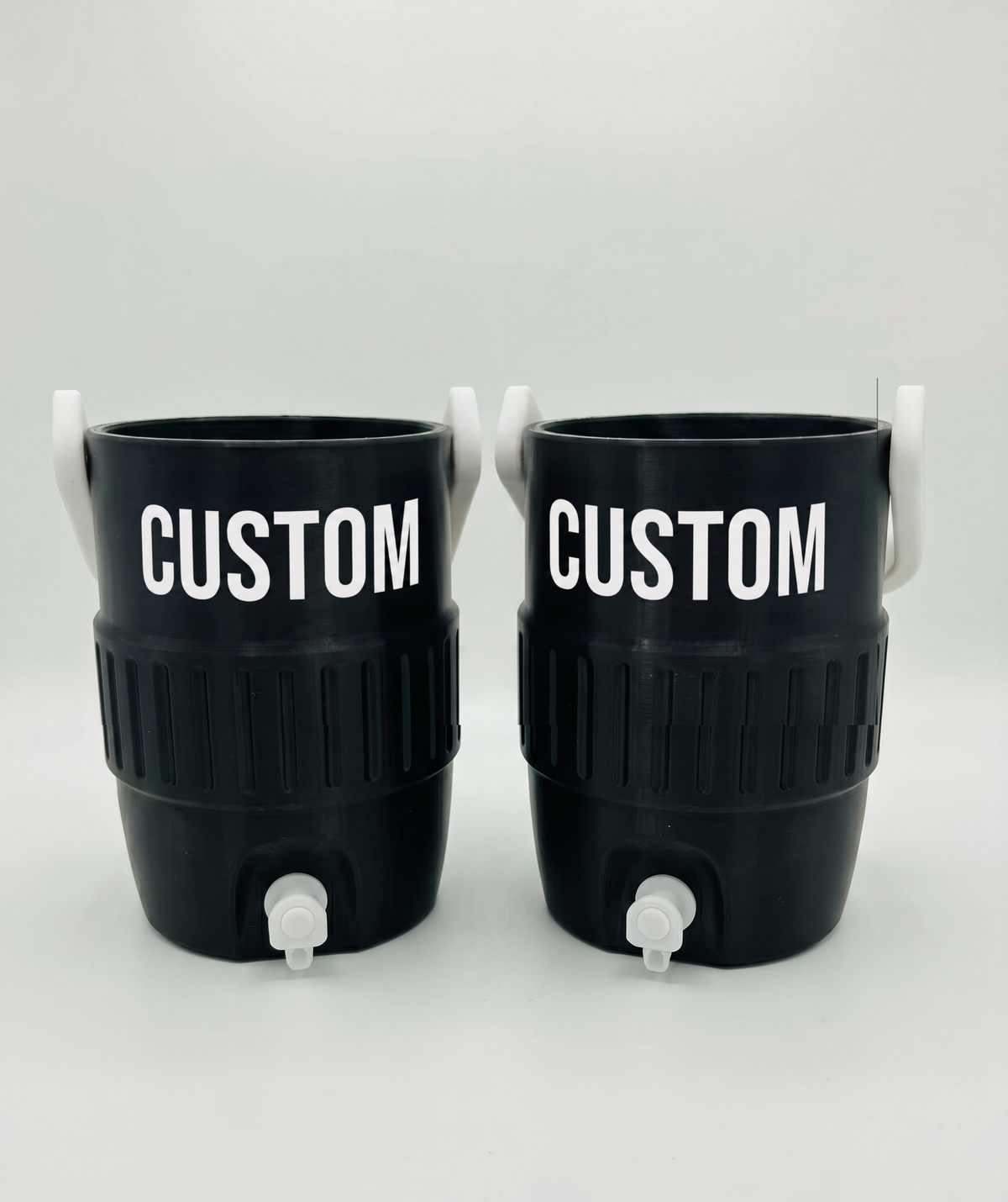 3D Printed Sports Jug Can Cooler - Slim and Reg 12oz Cans - Customizable